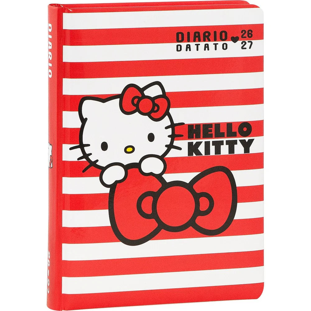 HELLO KITTY - Diario 12 Mesi 2026/27 Bianco