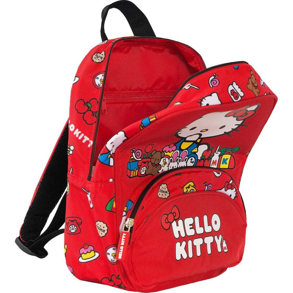HELLO KITTY - Zaino asilo Rosso