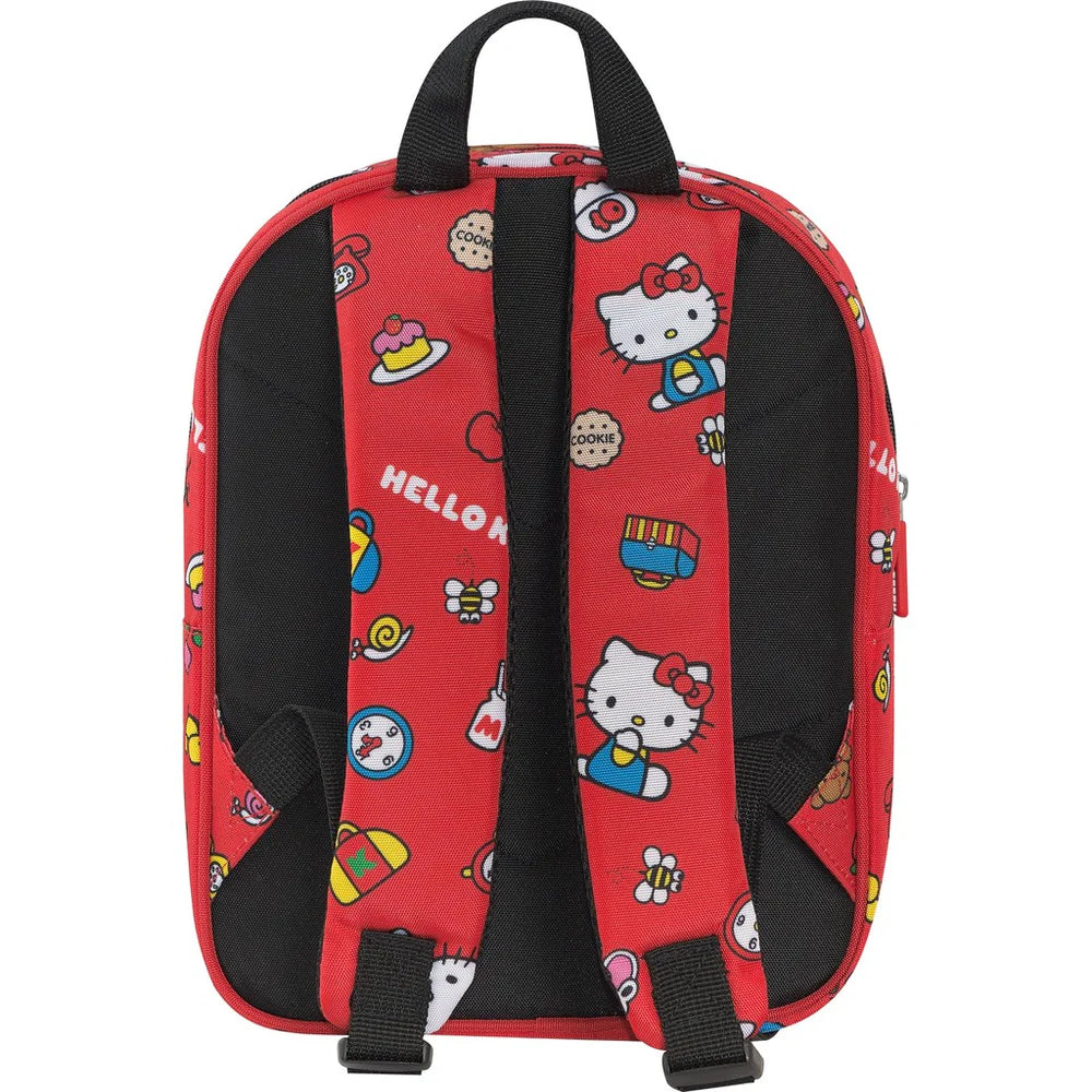 HELLO KITTY - Zaino asilo Rosso