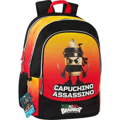 BRAINROT - Zaino Organizzato Cappuccino Assassino
