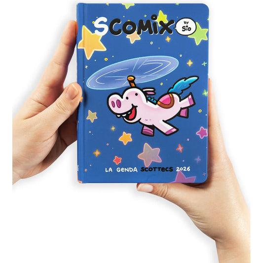 SCOMIX - Diario 16 Mesi 2025/26 Scottecs by Sio Blu