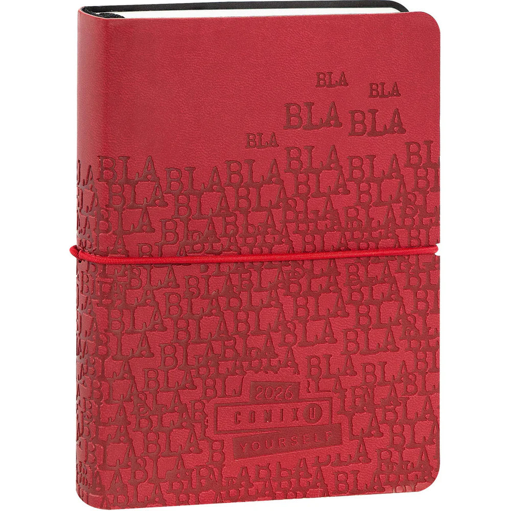 COMIX U - Diario/Agenda 16 Mesi 2025/26 Rosso