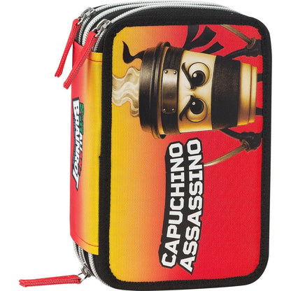 BRAINROT - Astuccio 3 Zip Cappuccino Assassino