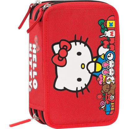 HELLO KITTY - Astuccio 3 zip