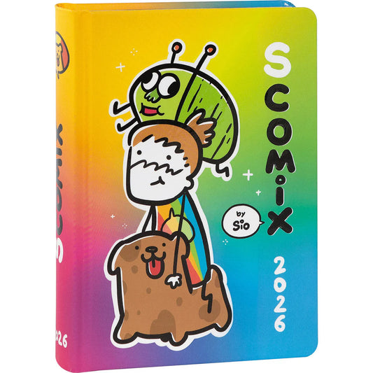 SCOMIX - Diario 16 Mesi 2025/26 Scottecs by Sio Disegno