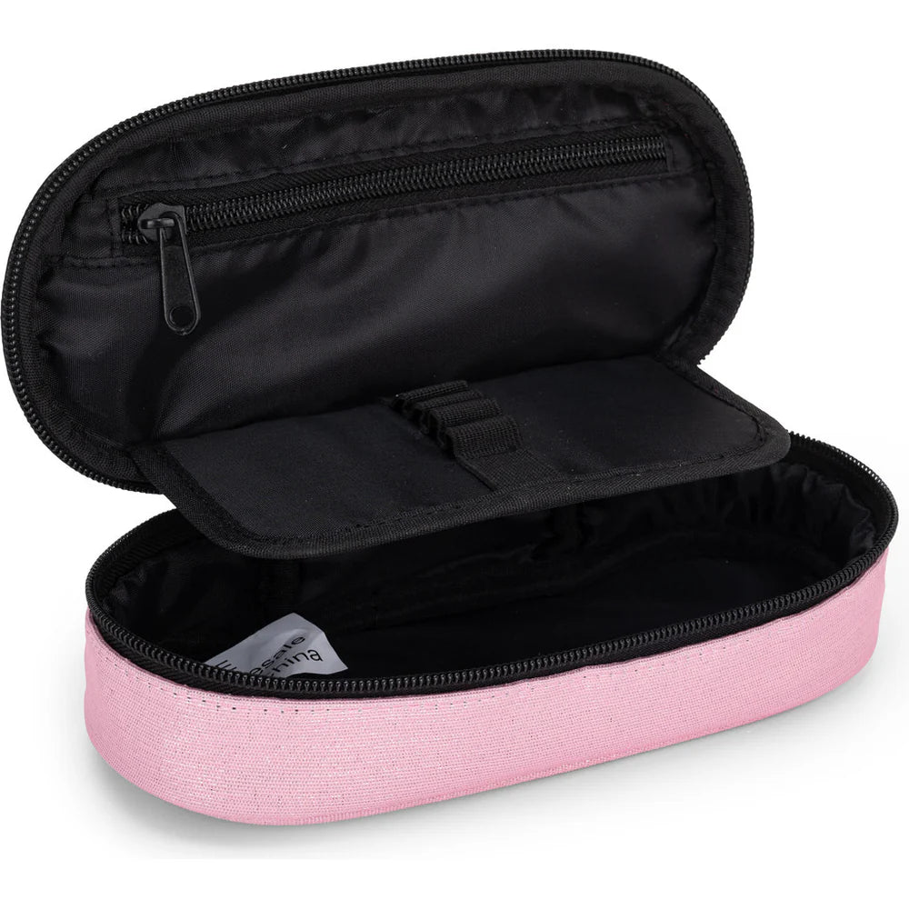 COMIX - Astuccio Ovale Lurex Rosa