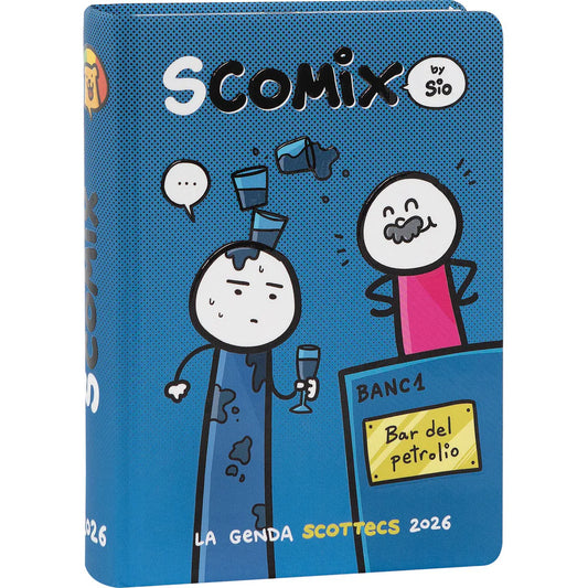 SCOMIX - Diario 16 Mesi 2025/26 Scottecs by Sio Petrolio