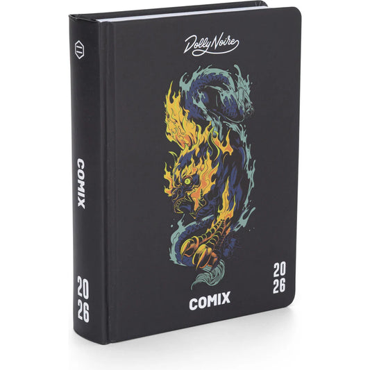 COMIX LIMITED EDITION - Diario 16 Mesi 2025/26 Dolly Noire Akuma