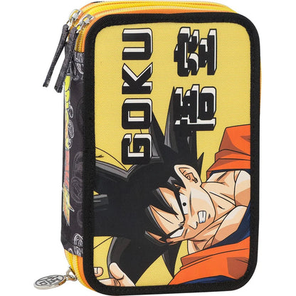 DRAGON BALL - Astuccio 3 Zip Giallo