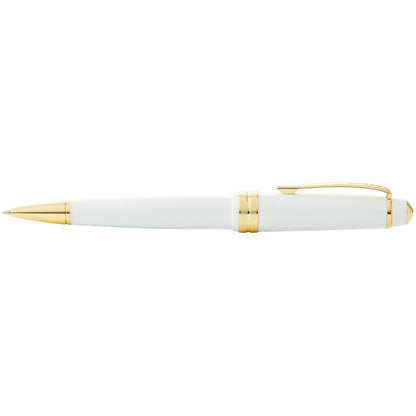 CROSS - Bailey Light™ Polished White Resin and Gold Tone Ballpoint Pen