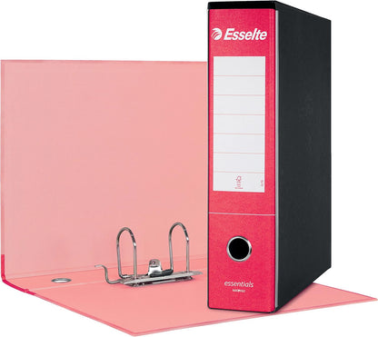 REGISTRATORE A LEVA ESSELTE G75 - A4 Con Custodia Nera