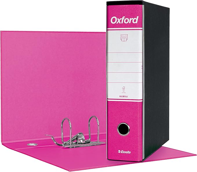 REGISTRATORE A LEVA OXFORD G85 - Con Custodia Nera