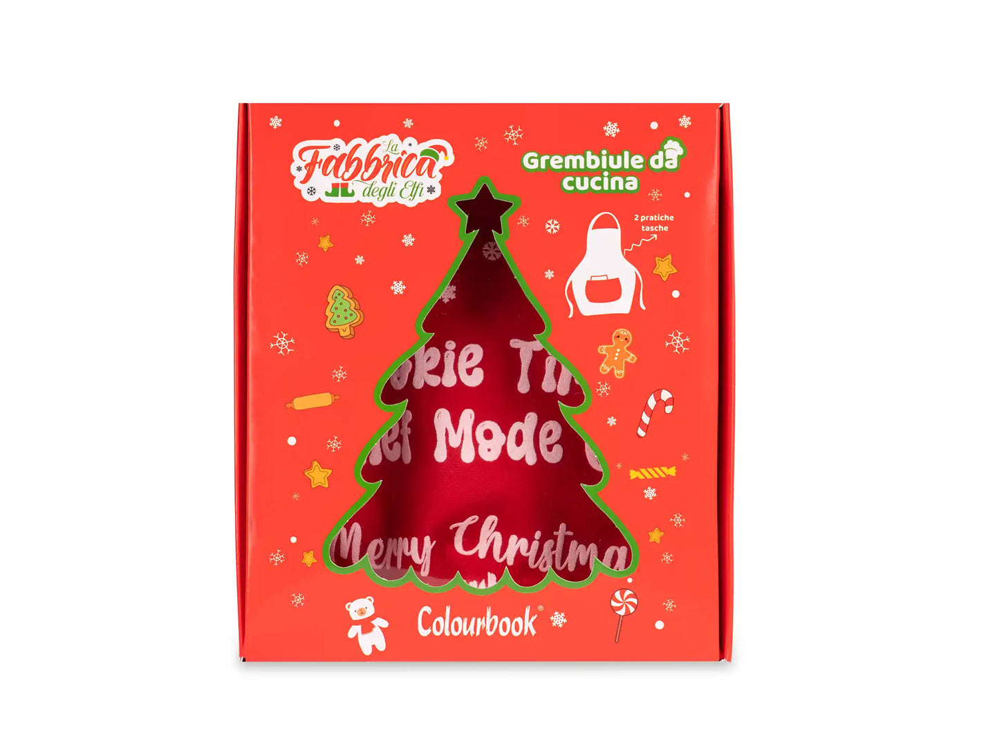 COLOURBOOK - Grembiule Da Cucina La Fabbrica Degli Elfi