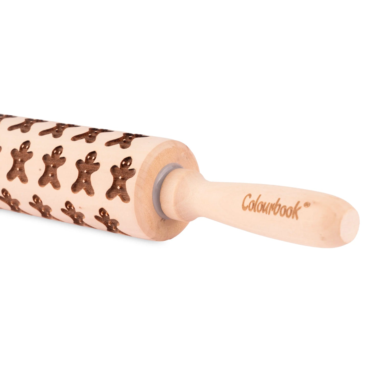 COLOURBOOK - Matterello Decorativo Per Biscotti di Natale