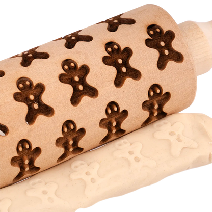 COLOURBOOK - Matterello Decorativo Per Biscotti di Natale