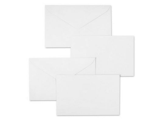 BIGLIETTO OPALINA F.TO 4 - Bianco Confezione Da 100/100