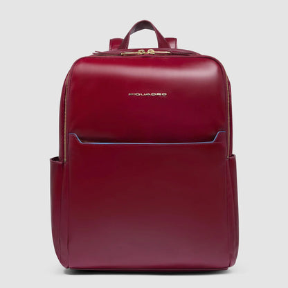 PIQUADRO - Zaino Donna In Pelle Porta Computer 14"