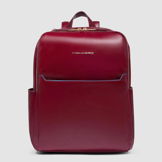 PIQUADRO - Zaino Donna In Pelle Porta Computer 14"