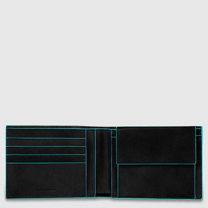 PIQUADRO - Portafoglio Uomo Con Portamonete In Pelle