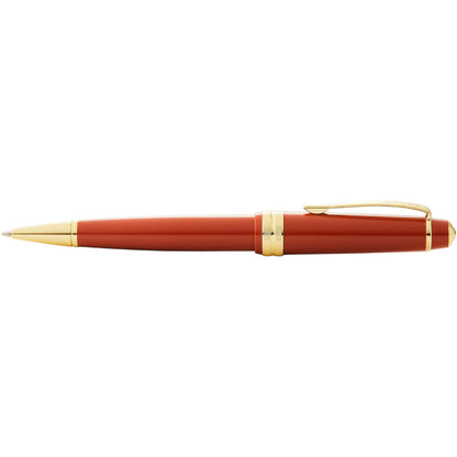 CROSS - Bailey Light™ Polished Amber Resin and Gold Tone Ballpoint Pen