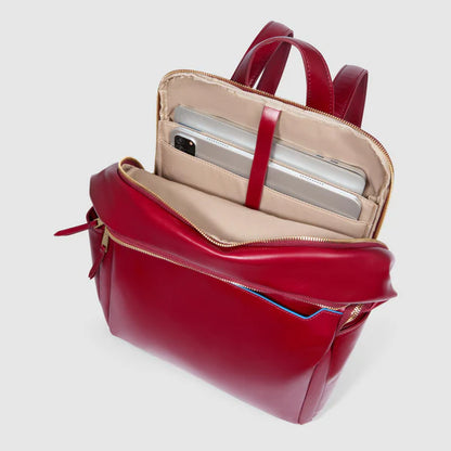 PIQUADRO - Zaino Donna In Pelle Porta Computer 14"