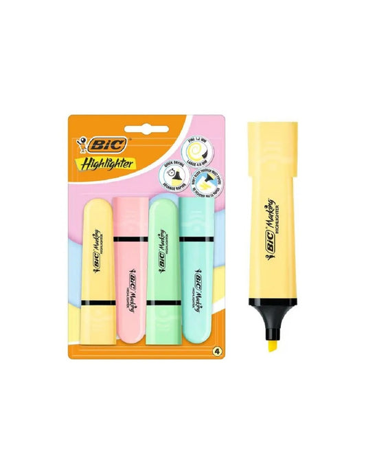 BIC SET 4 EVIDENZIATORI - Pastello