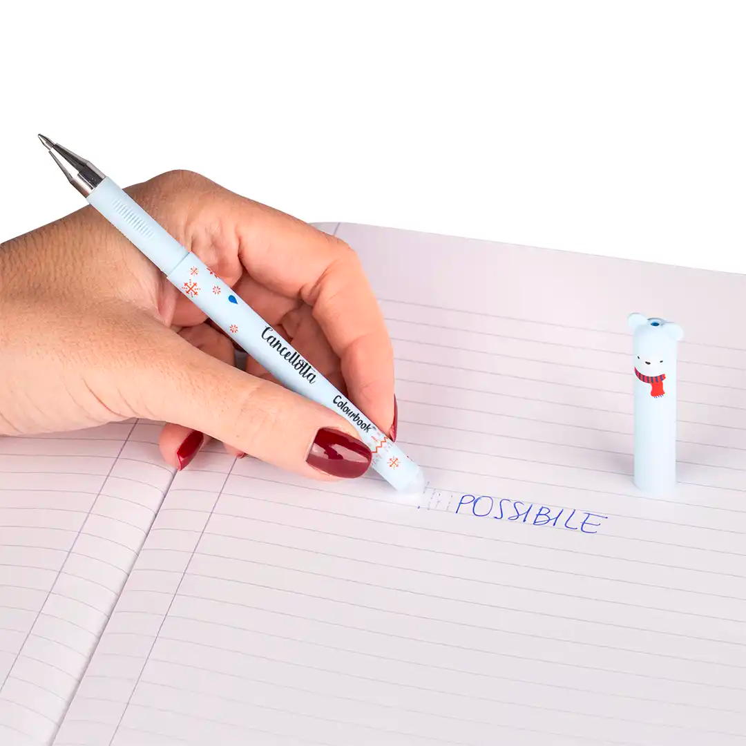 COLOURBOOK - Set 2 Penne Gel Cancellotte Christmas Edition