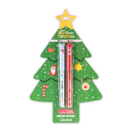 COLOURBOOK - Set 2 Penne Gel Cancellotte Christmas Edition