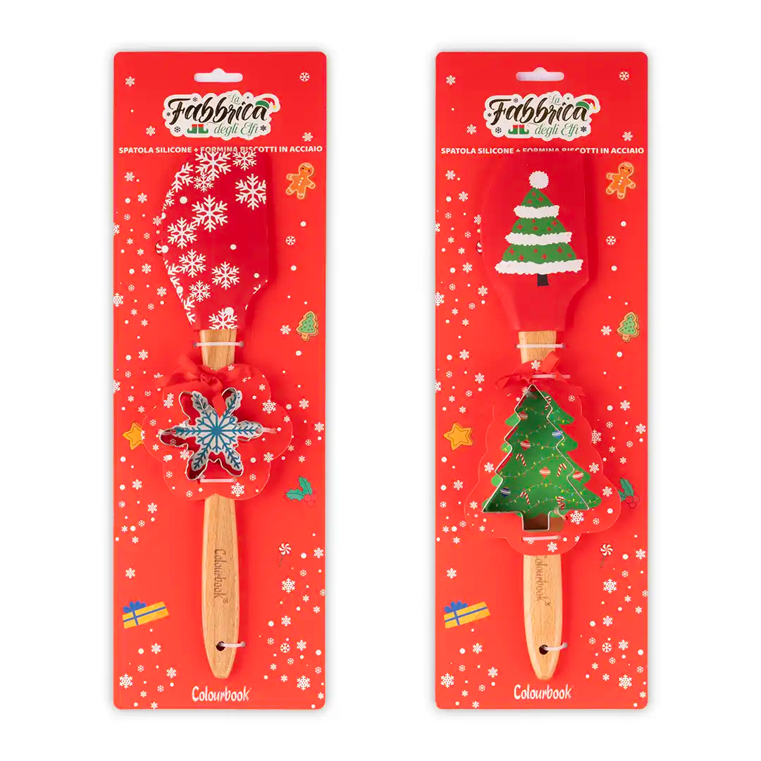 COLOURBOOK - Spatola Natalizia Da Cucina Con Formina