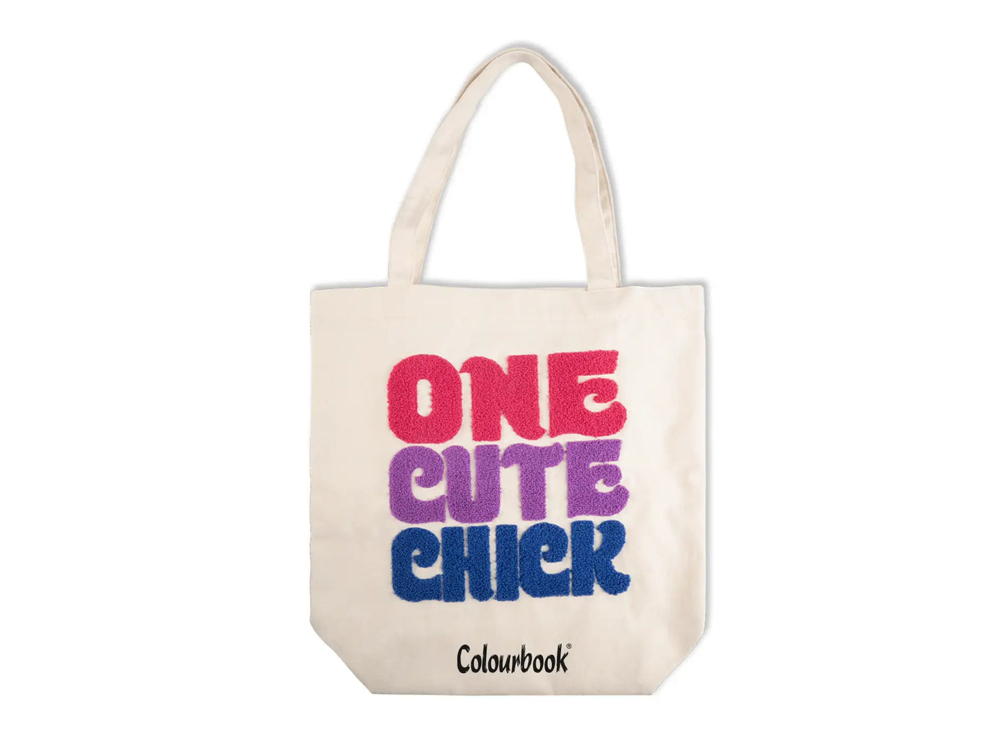 COLOURBOOK TOTE BAG - In Cotone