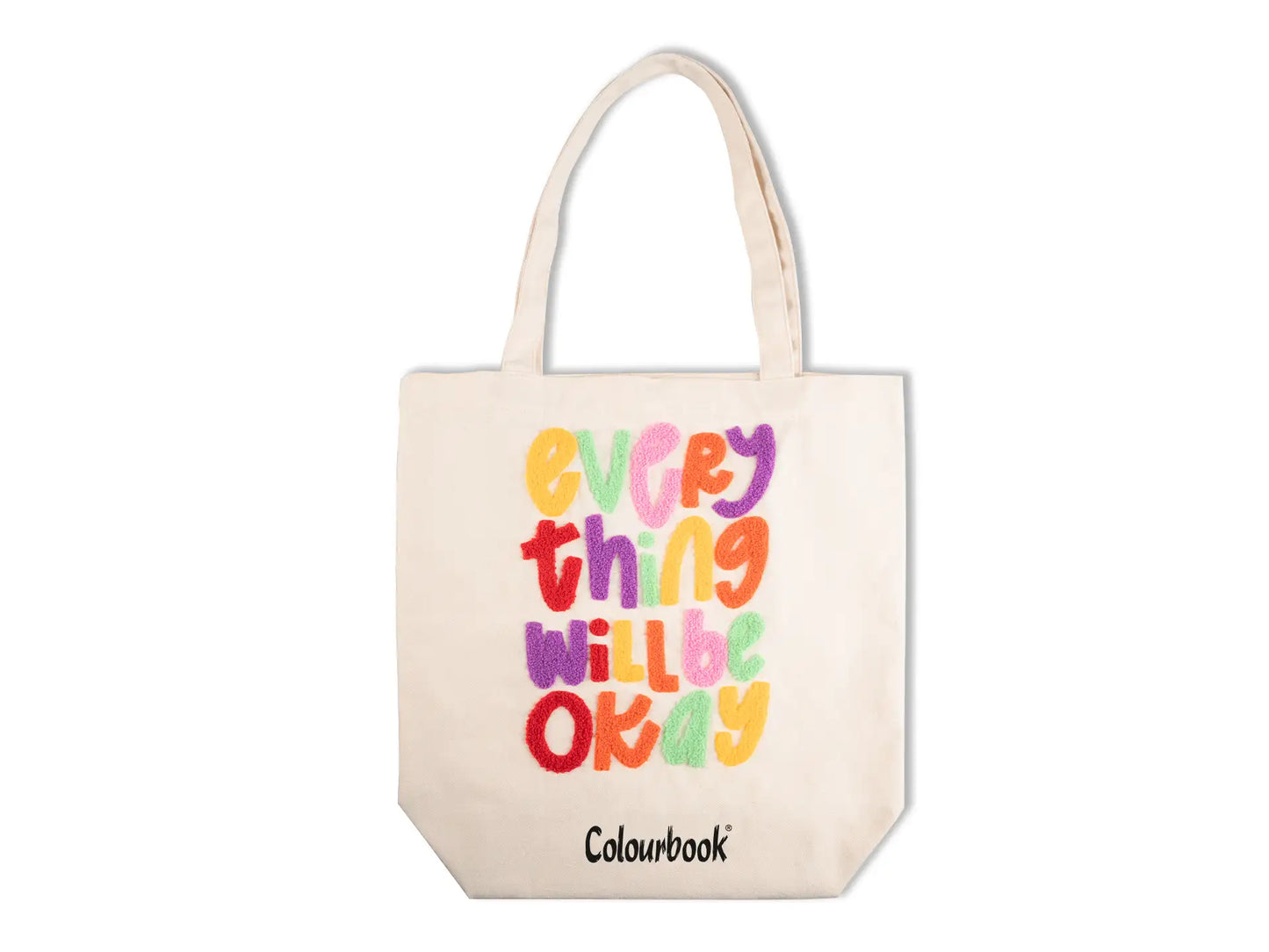 COLOURBOOK TOTE BAG - In Cotone