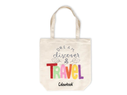 COLOURBOOK TOTE BAG - In Cotone