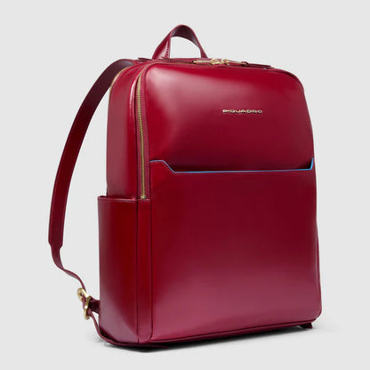 PIQUADRO - Zaino Donna In Pelle Porta Computer 14"